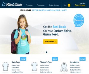 Allied Shirts Coupons
