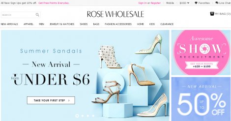 rosewholesale shoes
